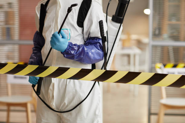 Professional Biohazard technician working in Freeport, ME